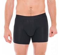 Comfyballs Men Cotton Long Boxer Ghost Black Medium