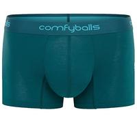 Comfyballs Mens Cotton Underwear Regular Boxer - Spruce Green - Small