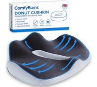 ComfyBums Hemorrhoid Donut Cushion For Coccyx, Tailbone, Piles Pressure Relief - Memory Foam Pillow For Office Chair Seat Ring Cushions - Targets Sores & Discomfort Relief - Made For You