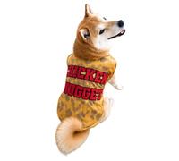 ComfyCamper Chicken Nugget Cape Costume for Dogs - Nuggets Cosplay Turkey Outfit Halloween Fast Food Costumes, L