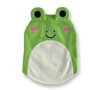ComfyCamper Cute Frog Cape for Dogs - XS XXL Green Plush Pets Outfit Halloween Funny Costume Spring Easter, L