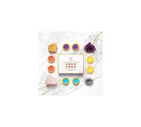 ComfyCozy Crystal Shower Steamers Luxury Gift Set | Bath Relaxation Beauty Self Care Present | Vegan Organic Shower Bombs, 8x45g