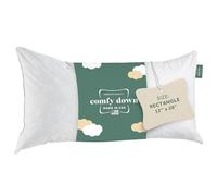 ComfyDown 95% Feather 5% Down, 12 X 28 Rectangle Decorative Pillow Insert, Sham Stuffer - Made in USA