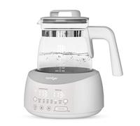 comfyer Comfortable Bottle Warmer, Baby Bottle Warmer with Night Light and Faster Cooling Fan, Instant Water Heater, Electric Tea Kettle with 6 Temperature Control Presets
