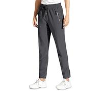 Comfyfit Jogging Pants for Men, StretchActive-Unisex Ultra High Stretch Quick Dry Pants (Grey-Straight,L)