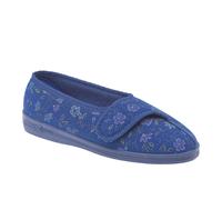 Comfyflux Diana Womens | Slippers | Blue Floral | UK Size 3
