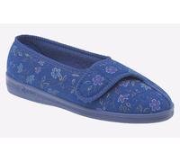 Comfyflux Diana Womens | Slippers | Blue Floral | UK Size 7