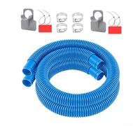 ComfyHarbor 1.5m Pool Hose Kit 32mm Leak-Proof for Intex | Leak- for proof design, 32mm diameter, fits for intex pumps, 1.5m length, includes metal clamps