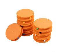 ComfyHarbor 10 Pack,For EVA Foam Fishing Line Spools 65mm Diameter Tackle Storage Winding Reels Lightweight Wear-resistant Compact,for Organizing Main Lines Leaders(A)