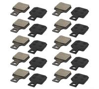 ComfyHarbor 10 Pairs Disc Brake Pads Resin Semi-Metal for M5 M7 MT5 MT7 SH901 Low Noise Quick Bedding Compatible Replacement for Mountain Road Bikes Cycling Maintenance