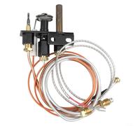 ComfyHarbor 10002265 Gas Pilot Assembly with Thermocouple and Thermopile, Replacement Kit Compatible with for MAJESTIC, for TEMCO, Vermont Casting, For Dutchwest and