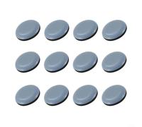 ComfyHarbor 12-Pack Gray Appliance Sliders, 20mm Heavy Duty Furniture Glides for Coffee Makers Air Fryers Blenders, Non-Scratch Protective Pads to Save Space and Protect
