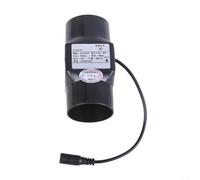 ComfyHarbor 12 V 6 W Inline Duct Fan - 50 MM Exhaust Blower, Indoor Air Ventilation System, 14700R Speed Low Noise 38DB, For Bathroom Kitchen Pet Areas(Black)