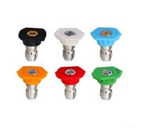 ComfyHarbor 13-Piece Pressure Washer Accessory Set With Telescopic Gutter Cleaning Pole And Multiple Spray Tips For Exterior Use(set1)