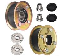 ComfyHarbor 131-4529 Pulley Kit Replacement For Toro TimeMaster/TurfMaster & For Exmark - Includes 2 Sets Of Idler Pulleys (Fits Models 20199/20200/21199/22200/22210/ECKA30/ECS180/CKA30000)