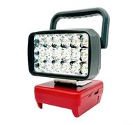 ComfyHarbor 18 LED Portable Work Lights, 1500 Lumens Spotlight With USB-C Charging, Compatible With M-Brand 18V/20V Batteries, Ergonomic Handle For Workshop And Outdoor Use(MWQ-USB-Type-C)