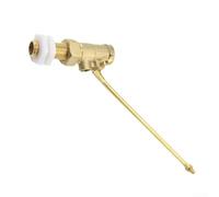 ComfyHarbor 1PC Cock Side Entry High Pressure Brass Ball Valve, 3/4 Inch Valve High Pressure Side Entry Toilet Cistern Ballcock Ball Float Kit, Suitable For High Pressure Plumbing Needs