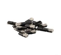 ComfyHarbor 20pcs Reusable Push Connect Wire Terminals Double Cable Connectors With Lock Buckle For Low Voltage High Voltage Application