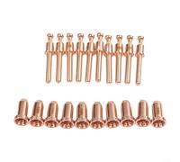 ComfyHarbor 20PCS SL40 Plasma Consumables Kit 9-0096 Electrodes 9-0094 Nozzles Tips Compatible with for Thermal Dynamics for cutmaster 42 12+ 7-0040 Torch 40A