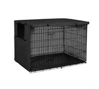 ComfyHarbor 210D Dog Crate Cover 94x61cm Waterproof Outdoor Kennel