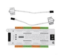 ComfyHarbor 32-Channel Motion Sensor LED Stair Light Controller - 120° Detection Angle With 1-3m Range - 12V-24V Low Voltage Design, For Staircase Lighting Systems (180x60x20mm)