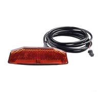 ComfyHarbor 36V/48V E-Bike Rear Light, 7 LED Safety Tail Lamp with 120cm Cable for Electric Bicycle and E-Scooter, ABS Waterproof Brake Light(SM Connector)