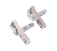 ComfyHarbor 3D Adjustable Door Hinge, Silent Zinc Alloy Pivot For Up And Down Rotation, Heav-Duty Concealed Hardware For Home Interior Wooden Metal Doors