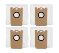 ComfyHarbor 4-Pack Dust Bags For Redkey R10 Robot Vacuum Non-Woven Large Capacity Replacement Accessories Sturdy Tear-Resistant Design For Pet And Kid-Friendly Homes(4PACK)