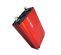 ComfyHarbor 400W Power Inverter DC 12V to 110V AC Converter with Battery Boost, 50Hz Stable Output, Metal Housing for Industrial Control and for GENERAL Purpose Applications, Red