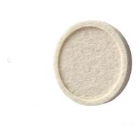 ComfyHarbor 40mm OD Wool Felt Seal Ring for Saeco Grinder Repair | Five felt rings included, 40x34x5mm size, precise fit for saeco, reduces part wear, cleaning essential