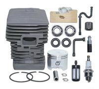 ComfyHarbor 46mm Cylinder For Piston Assembly Kit for MS290 MS390 Chainsaw, High Performance Engine Replacement Part with Fit for Forestry Cutting Tasks(B)