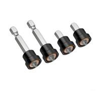 ComfyHarbor 4PCS Magnetic Plasterboard Positioning Screwdriver Bits Set, Cross Head Drill Bit, for Drywall Installation Electric Hand Tool 50mm 25mm