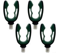 ComfyHarbor 4Pcs Set Carp Fishing U-Shaped Silicone Rod Rest Head With British 3/8 Thread For Bank Pod And Buzz Bars, Fits Multiple Fishing Scenarios Including Sea And Lake