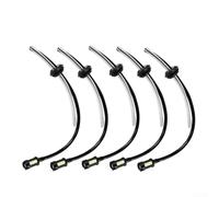 ComfyHarbor 5-Pack Trimmer Line Kit with Tank Filter, 21cm Main & 10cm Return Hose Pipe, ABS Replacement Parts for 4-Stroke Brushcutter Lawn Mower DIY Repair Tools