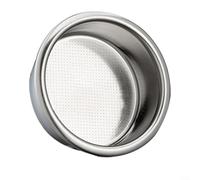 ComfyHarbor 58mm Stainless Steel Espresso Filter Basket Double Shot Fine Mesh Portafilter Insert Compatible with Espresso Machines Group Head Coffee Maker Parts Silver