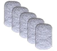 ComfyHarbor 5PCS Soap Saver Pads for Bar Soap - Self Draining Shower Soap Holder Tray - Non-Slip Sponge Rack to Extend Soap Life - Bathroom Sink Organizer 4.3x3 Inch(Gray)
