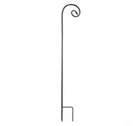 ComfyHarbor 6 Pack Heavy Duty Shepherd Hooks Garden Stakes for Hanging Lights - Adjustable Height Rust Resistant Metal Poles for Bird Feeders 120cm