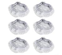 ComfyHarbor 6 Pack Replacement Window Cleaning Robot Cloths Compatible with CHOVERY Vacuum Cleaner, Soft Washable Pads for Streak-Free Glass and Frame Care