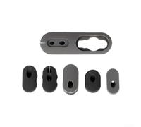 ComfyHarbor 6 Pack Waterproof Magnetic Silicone Charging Port Protector for Electric Folding Scooters for 4Pro and 4 Lite Dust Resistant Outdoor Cover(Set 1 Color Mixing)
