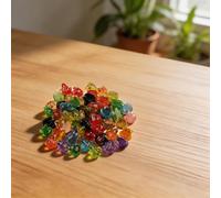 ComfyHarbor 60 Pcs Glow in The Dark for MINI Frogs, Resin Luminous Garden Statues for Lawn Decor, Fairy Garden Accessories, Succulent Planters & Craft Projects, Colorful
