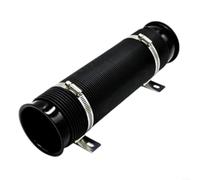 ComfyHarbor 76Mm Telescopic Tube, For Car Air Intake And Exhaust Tail Flow For Modification, Adjustable Diameter Pipe, For Vehicle Performance Upgrade, Fitment(Black)