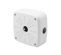 ComfyHarbor ABS Dome Security Camera Mounting Box And Bracket Holder, Weather Resistant Junction Enclosure With Cable Concealment, Wall Or Ceiling Installation