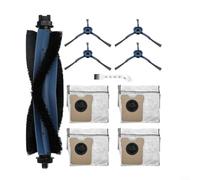 ComfyHarbor Accessory Kit for Eufy for OMNI C20 Robot Vacuum, 1 Main Brush, 4 Side Brushes, 4 Dust Bags and 1 Cleaning Brush, Easy Install ABS Rubber Parts for Superior Cleaning Performance