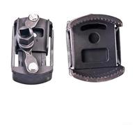 ComfyHarbor Adjustable 2 Jaw Oil Filter Wrench Made of Cast Steel Fits 60 80mm and 80 105mm Filters Compatible with 1/2 Inch Drive Ratchet or 22mm Open End Wrench Fuel Filter Tool (60-80mm)