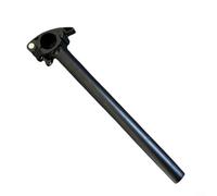 ComfyHarbor Aluminum Alloy,For Bike Seatpost 25.4x260mm Black Saddle Post,for E-Bike Folding Scooter Mountain Dumbbell Bracket Lunar Tooth Holder,For Easy Install