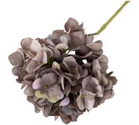 ComfyHarbor Artificial Hydrangea Flower Bouquet, 37x15cm Cloth Fake Stem for Wedding Decor, for Home Wall Arrangement, For Easy Care Realistic Floral Display (Pink)(Gray)