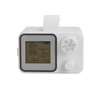 ComfyHarbor Automatic Watering System, Programmable Watering Timer For Potted Plants, 2000MAh Rechargeable Garden Irrigation Kit With 10M Hose, Adjustable 1S-300s Duration For Indoor Outdoor Use(B)