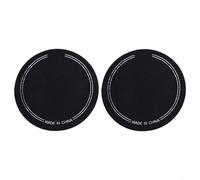 ComfyHarbor Bass Drum Pedal Patch Set, Single and Double Kick Pad Protectors for Drumhead, 2 Pieces Percussion Accessory to Increase Attack Without Affecting for SUSTAIN or(A)