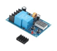 ComfyHarbor Battery Charging Control Board, 6-60V DC Auto Cut-Off Module With Digital Display For 12V 24V Acid Lithium Battery For CHARGER Power Supply Switch XH-M603 M604 M602(XH-M604)