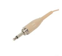 ComfyHarbor Beige Color Mini Headset Mic Featuring Foam Windscreen to Minimize Wind Noise, Ideal for On Stage Performances (A)